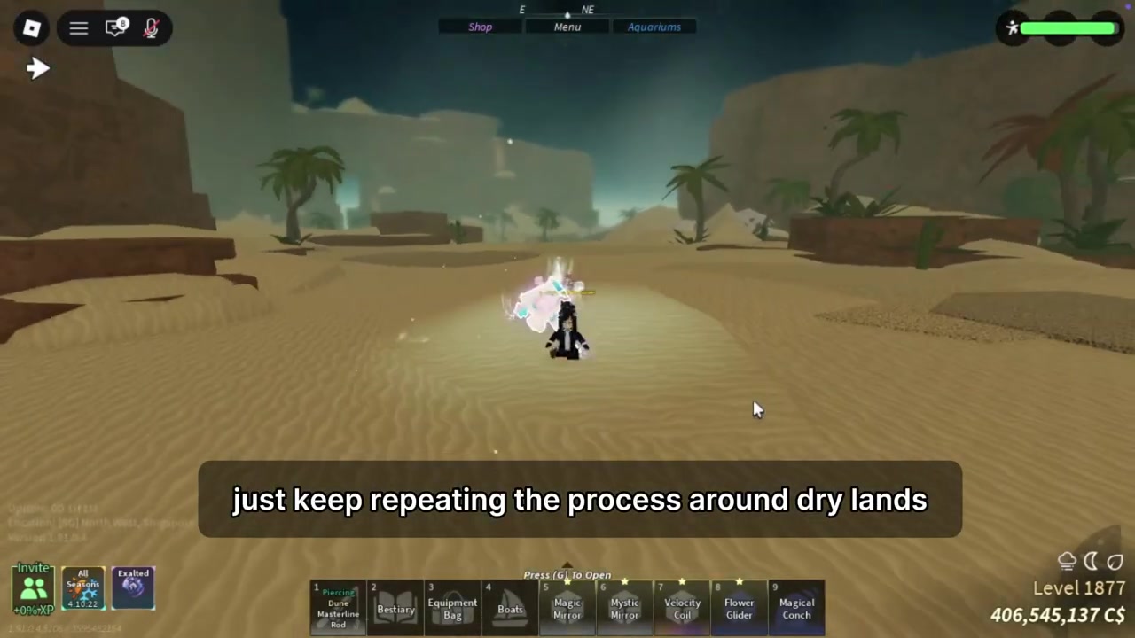 Loop the biome and repeat