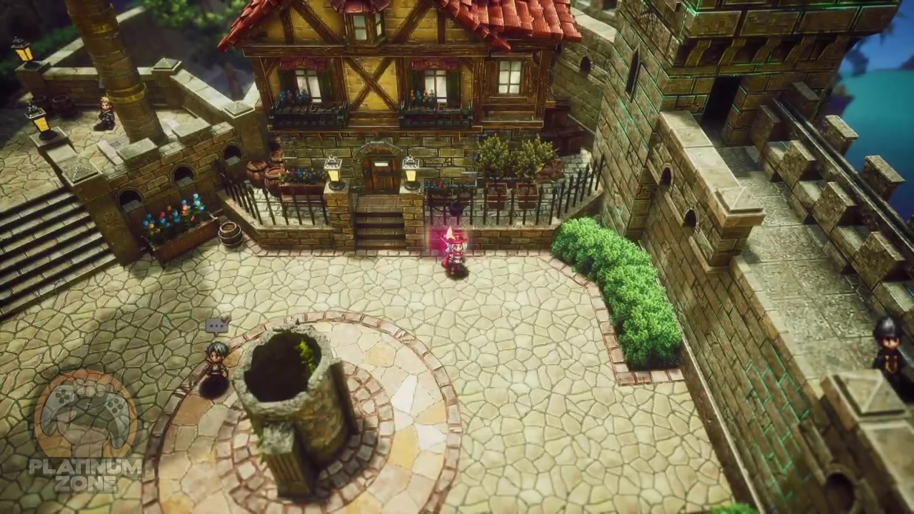 Carry both cats back to the traveler