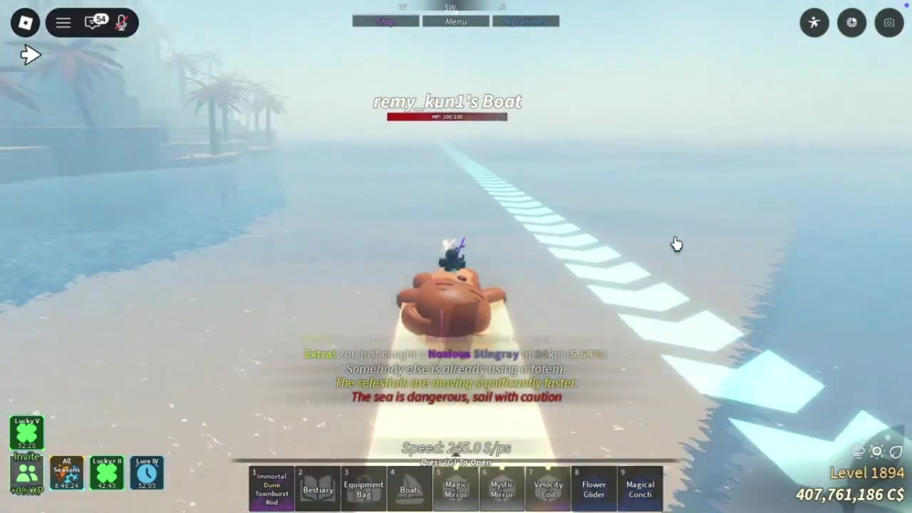 Check near Castaway Cliffs