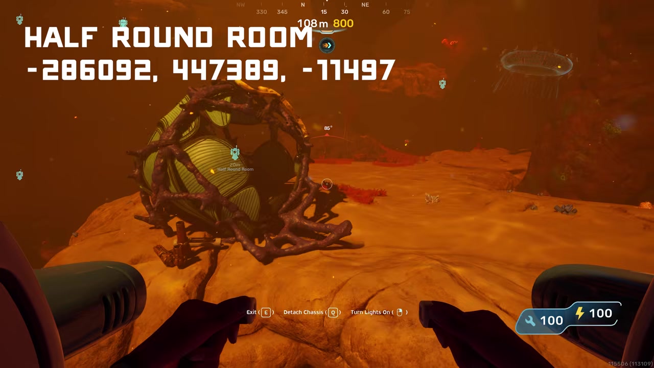 Pick up the Half Round Room blueprint
