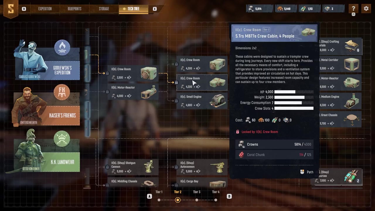 Open the Trampler build page
