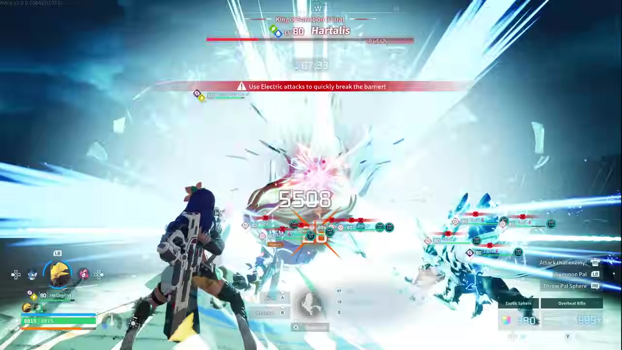 Mount Frostallion Noct for healing and mobility