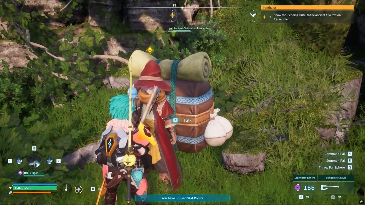 Return and talk to the NPC