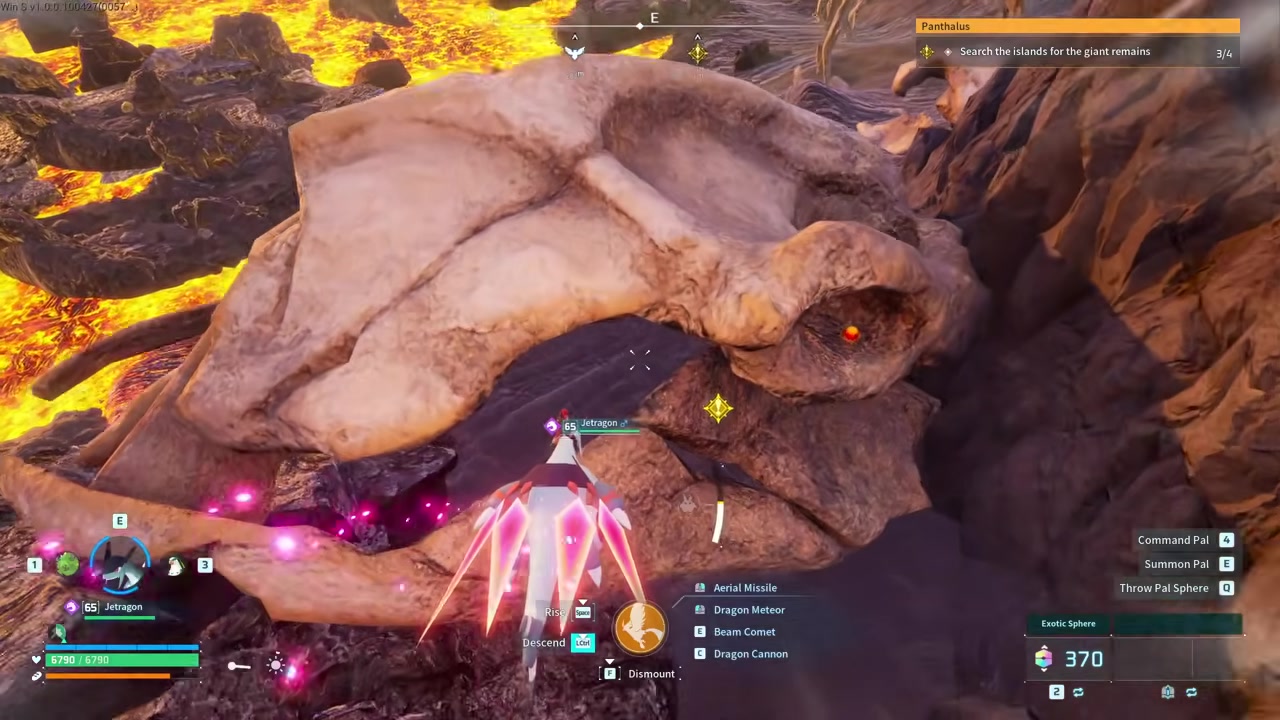 Collect the bone quest items