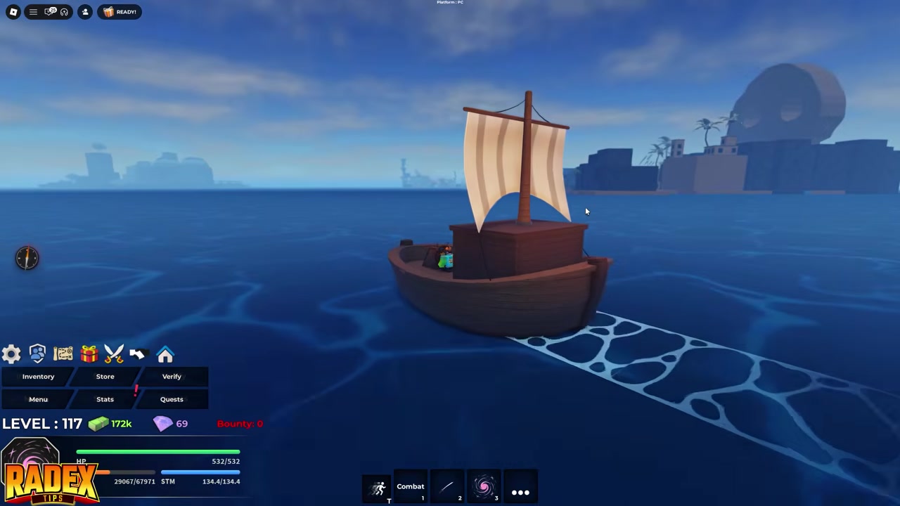 Travel to Shadow Island