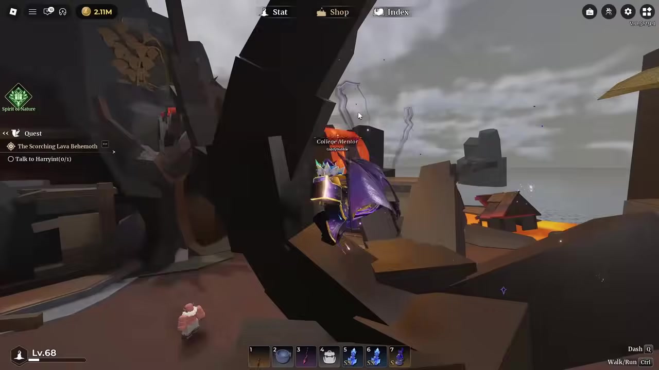 Take the right past spawn to the broken shack