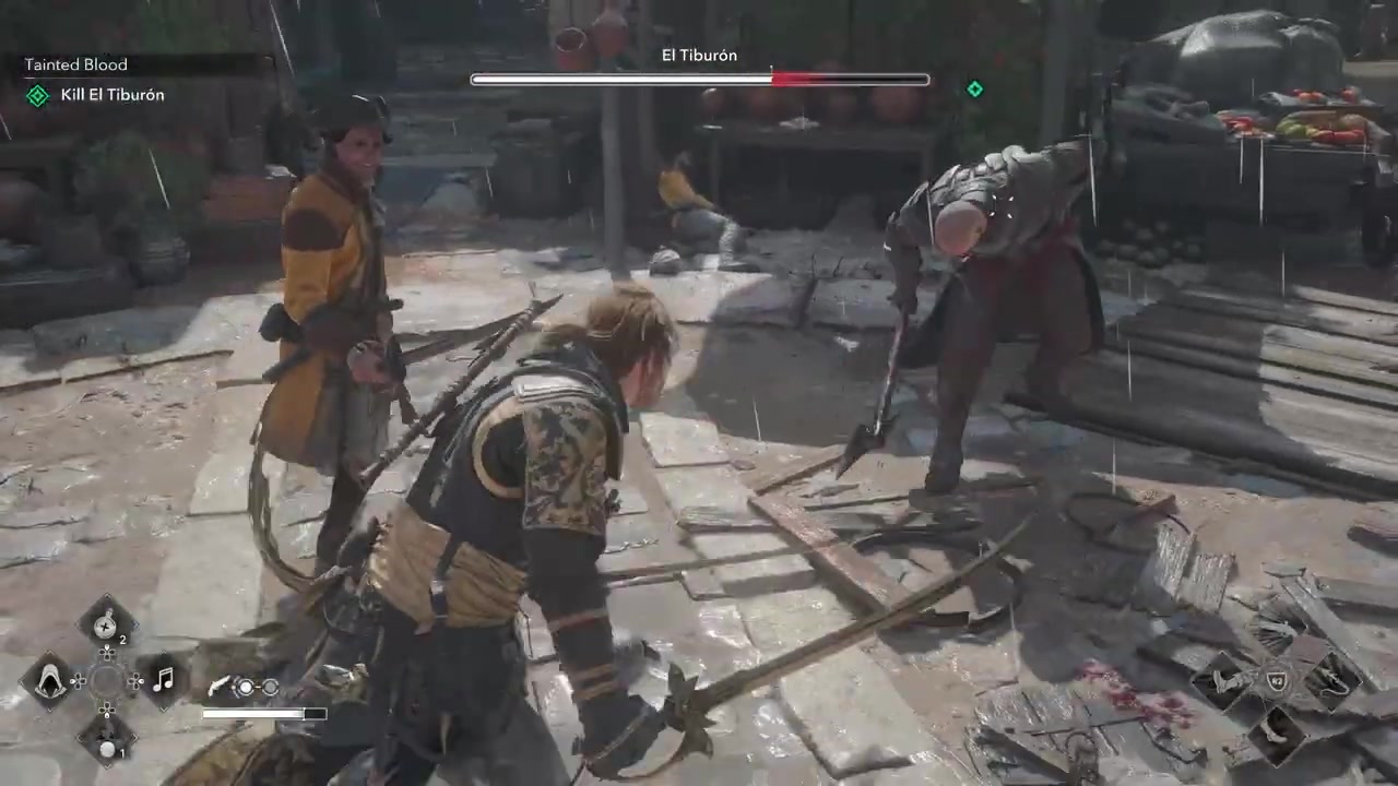 Run in for the takedown
