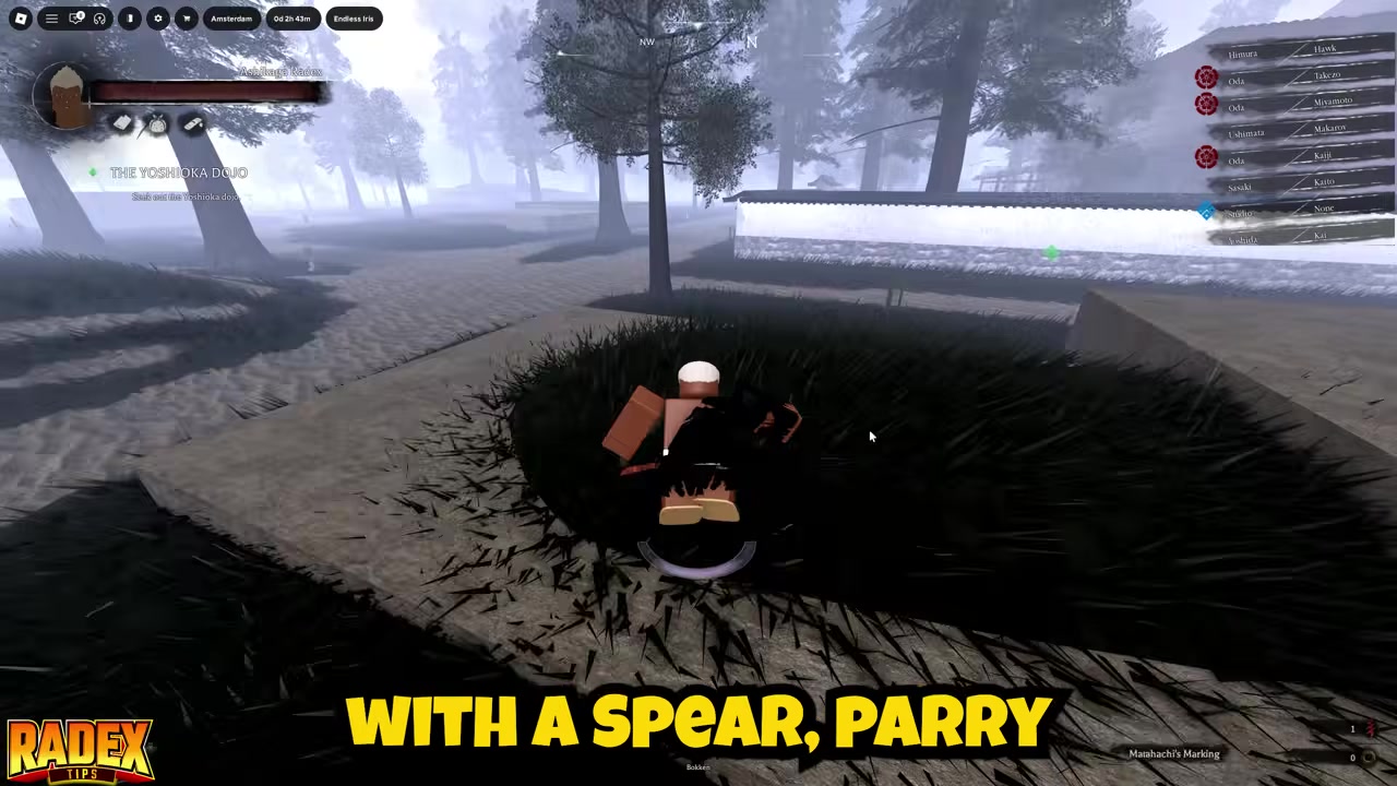 Unlock Jodan's stance