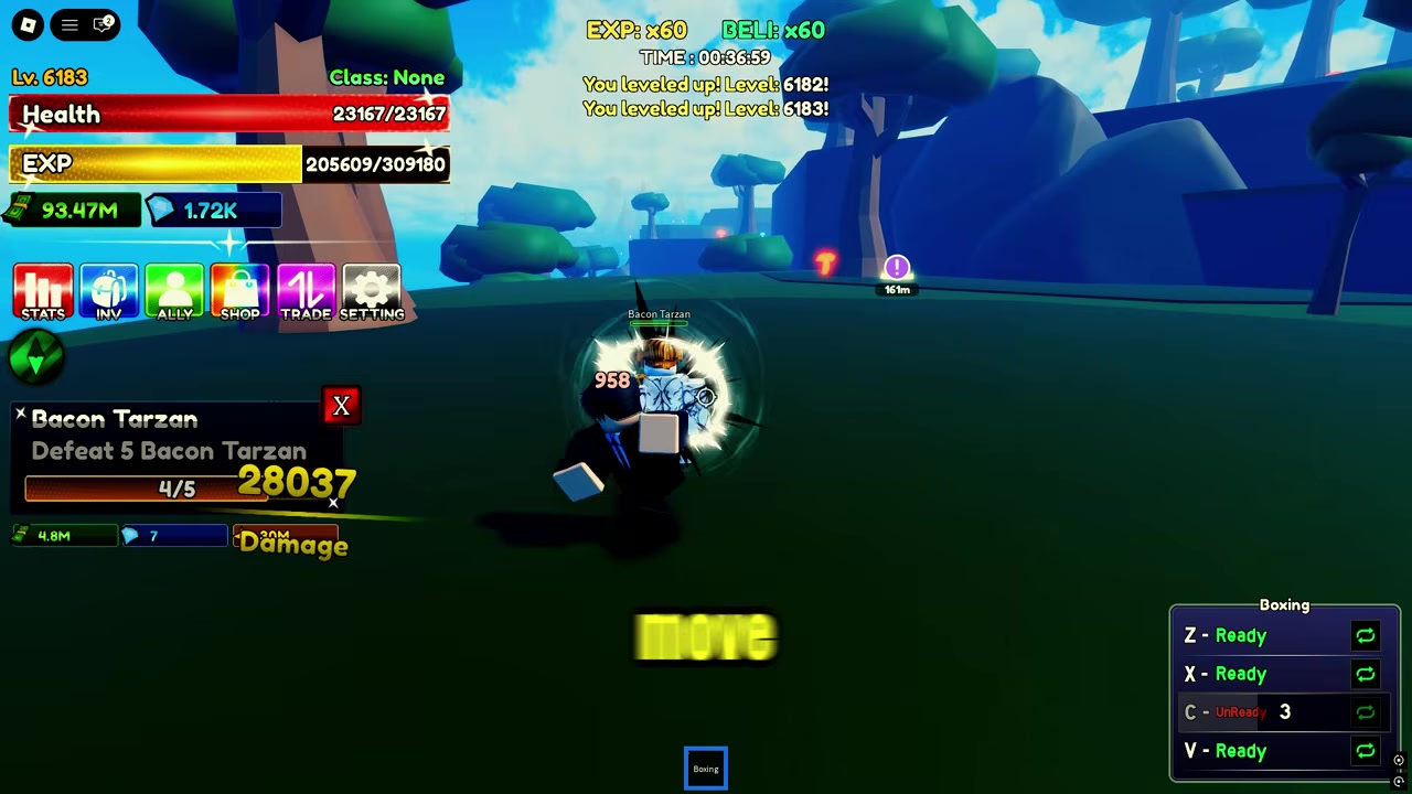 Beat Bacon Tarzans and the gorillas
