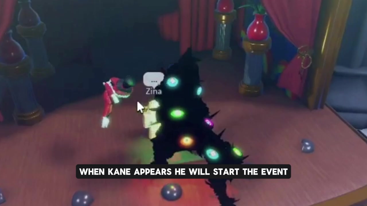 Let Caine start the event