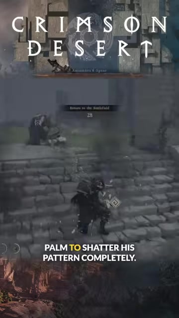 Finish with Force Palm into Turning Slash