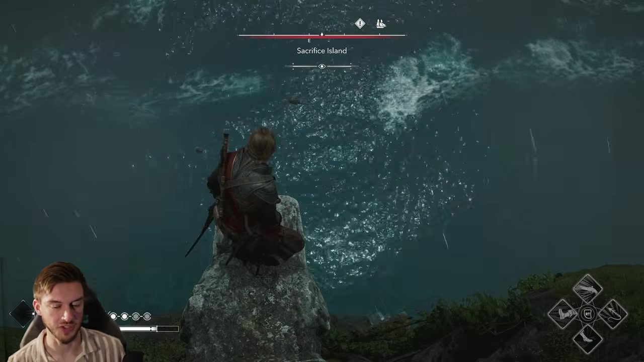 Drop into the water
