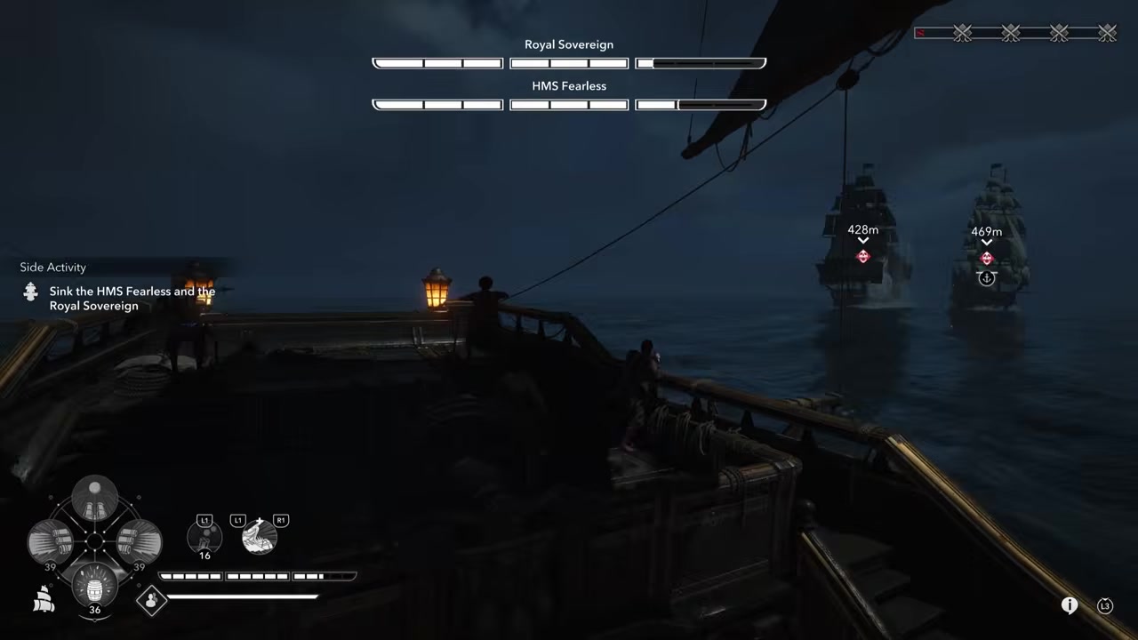 Chain barrels into a hit