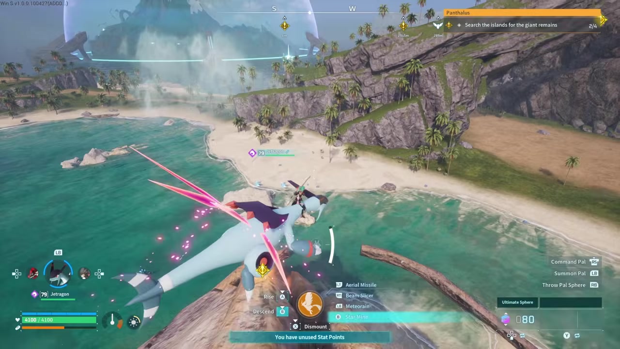 Take the Marine Echo Bone at Grassy Behemoth Hills