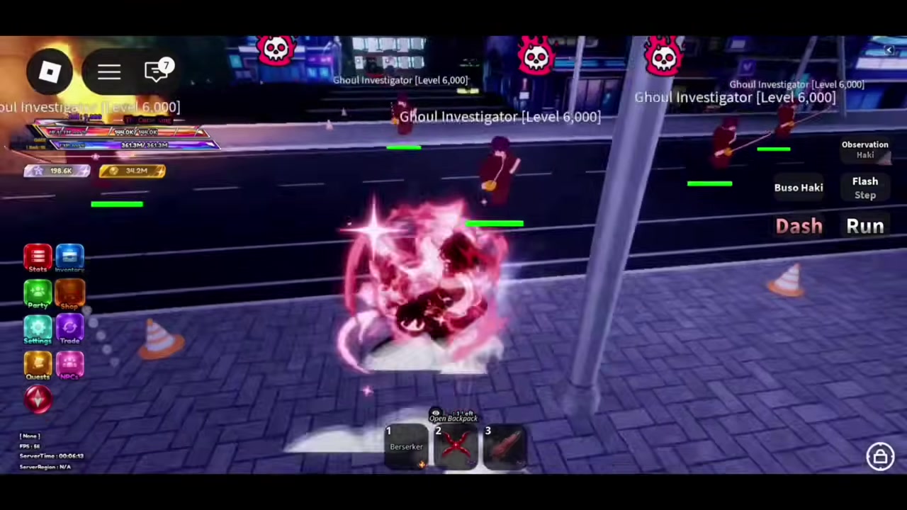 Buy Kaneki from the seller NPC