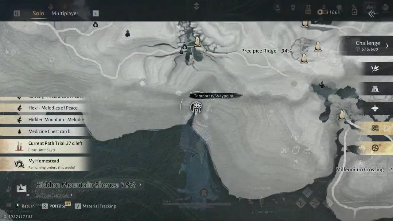 Check the map position