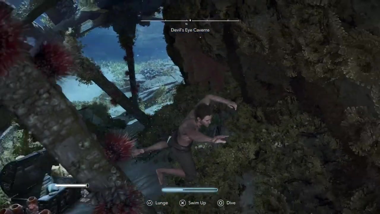 Swim toward the next wreck