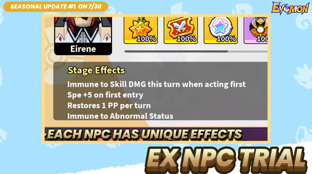 Evomon Season 1 Update Guide (Roblox)