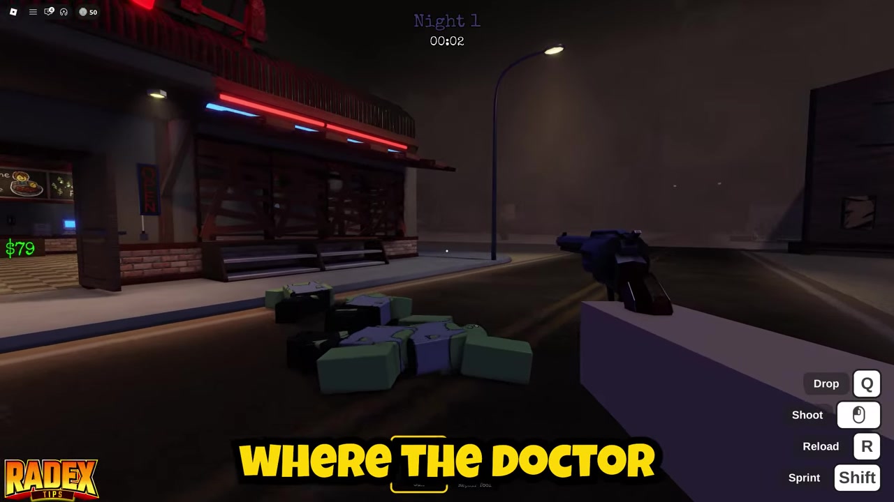Check near the computer desk