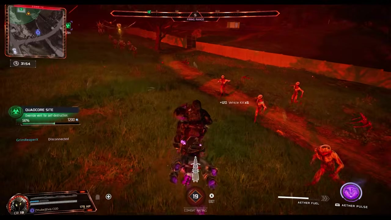 Retreat during cooldown