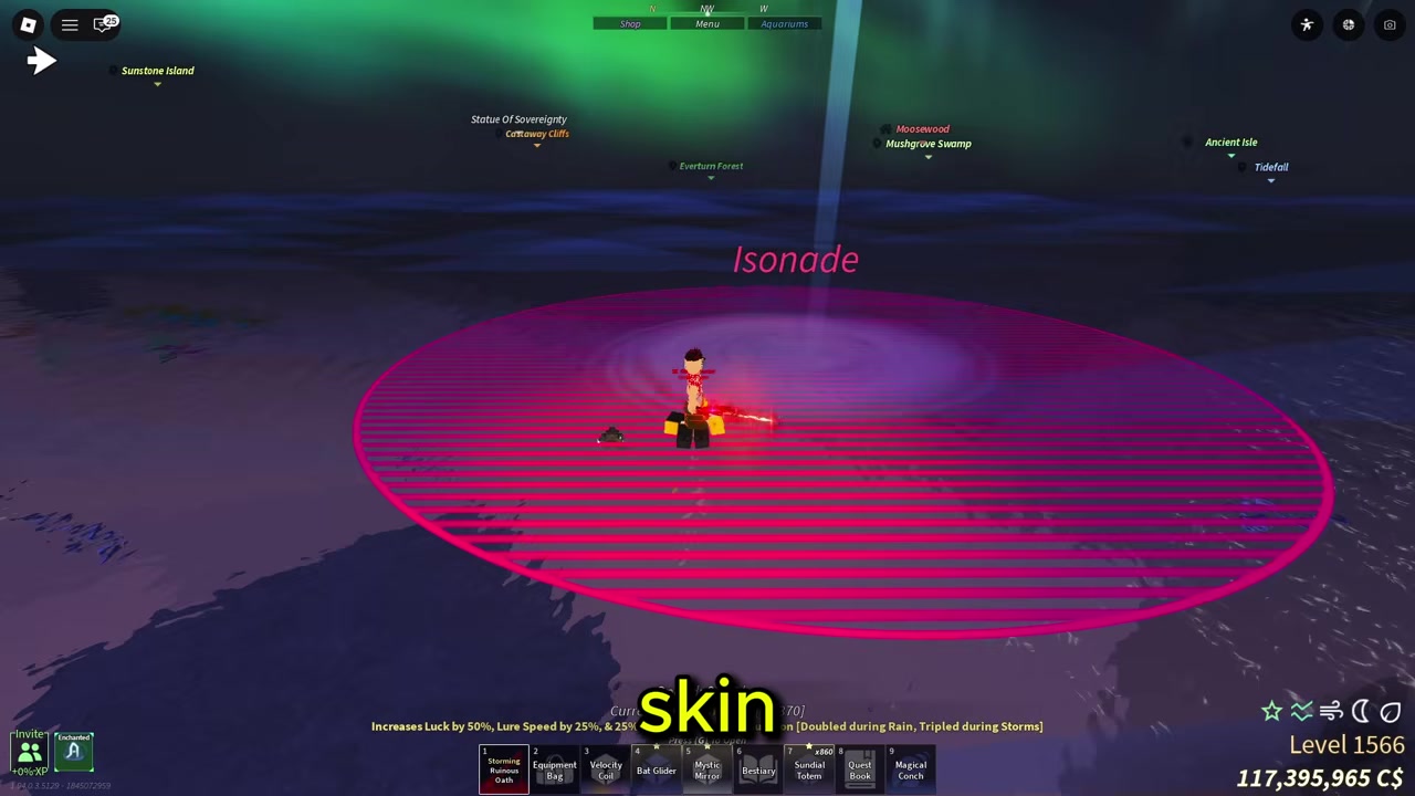 Find a Strange Whirlpool