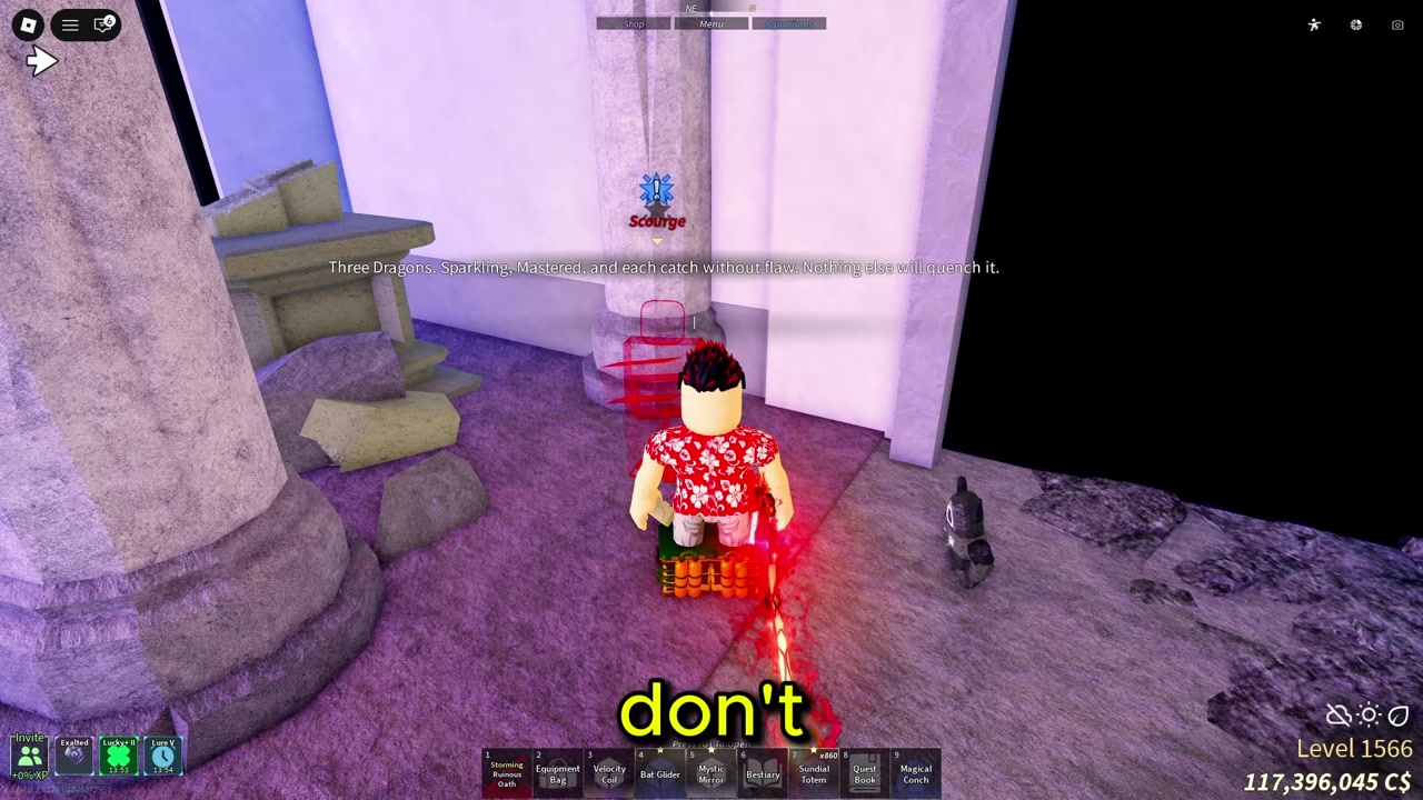 Start the final objective