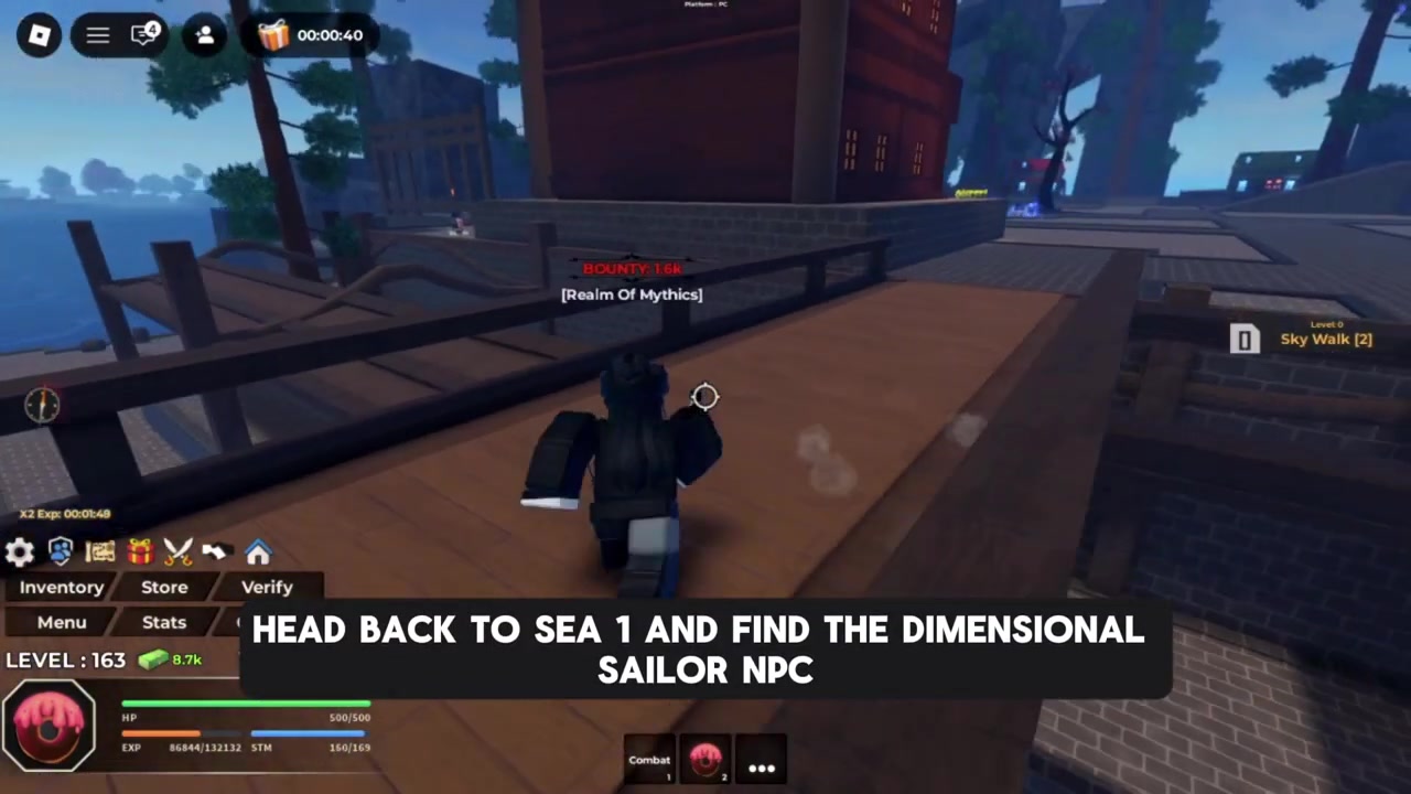 Find the Dimensional Sailor