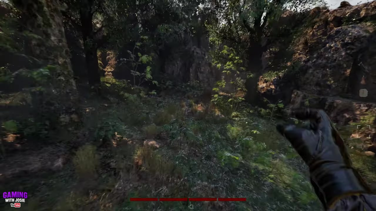 Take the first left cave exit