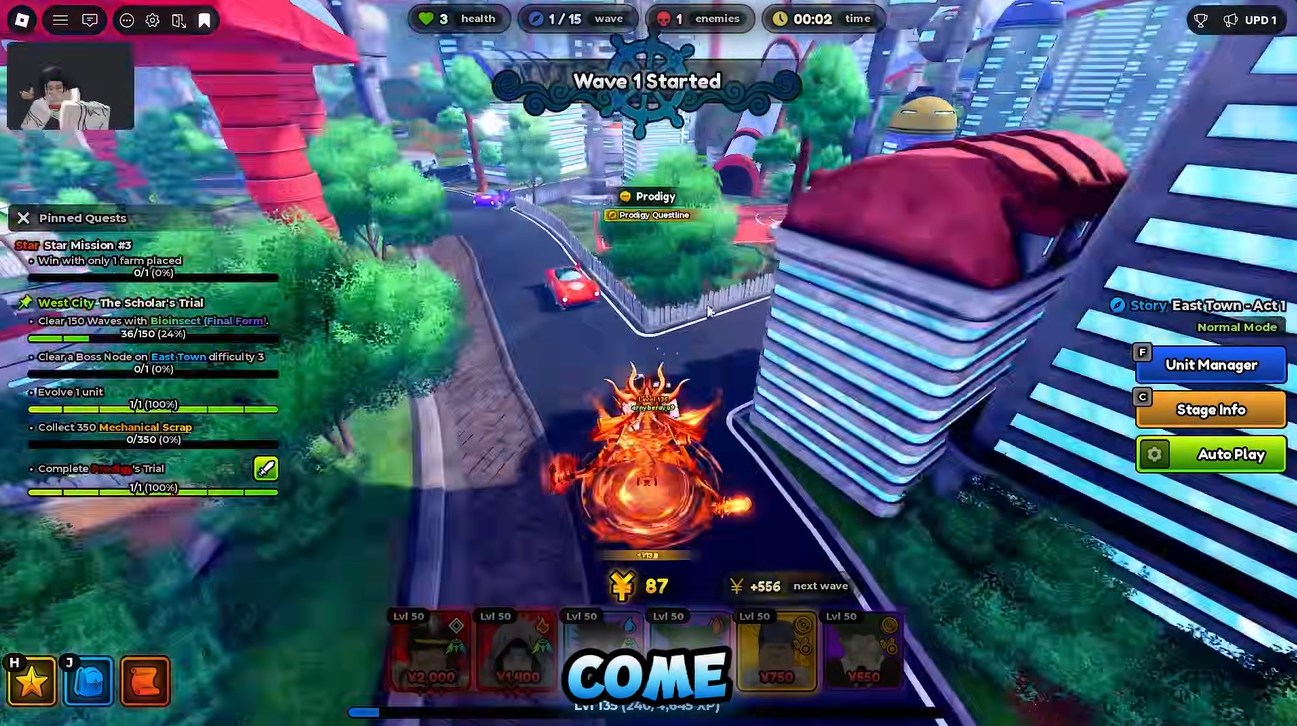 East town in Anime Expeditions / YouTube - CapyHermit