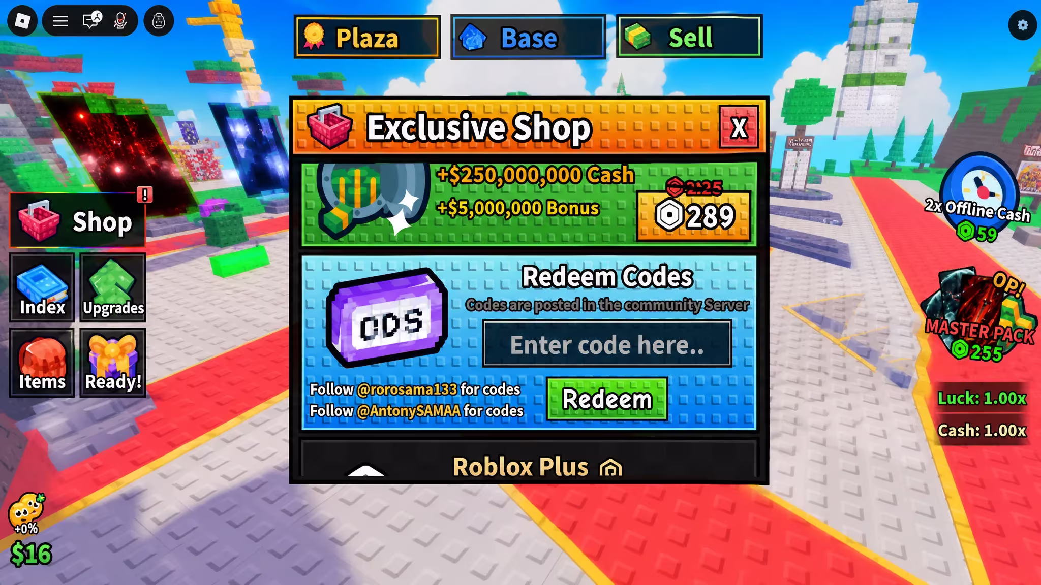 How to redeem codes in Anime Card Farm