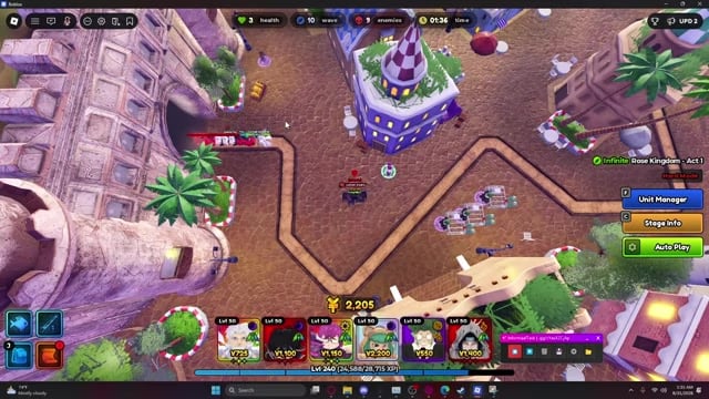 Continue through wave 25