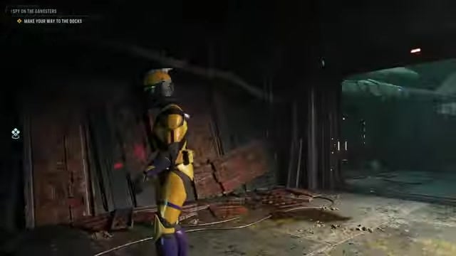 Reach the docks path