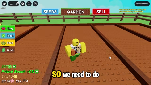 Plant many carrots