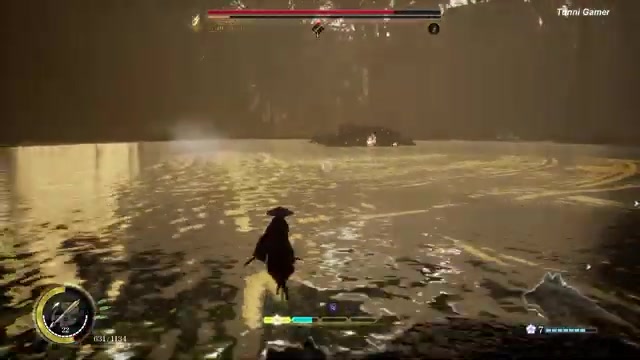 Parry the later projectile sequence early