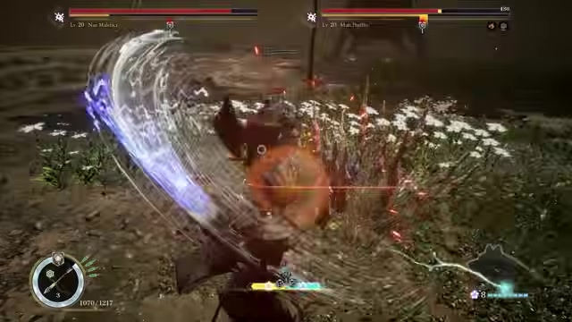 Parry his normal strings