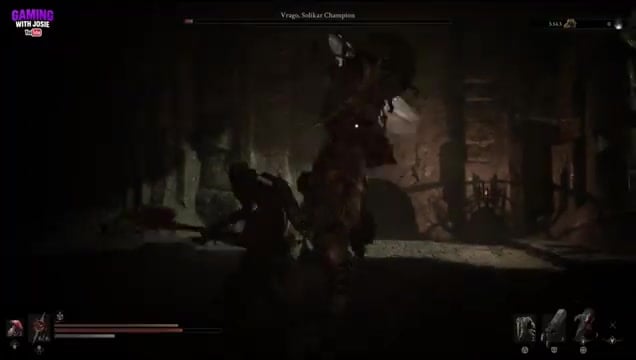 Finish him with the sidearm