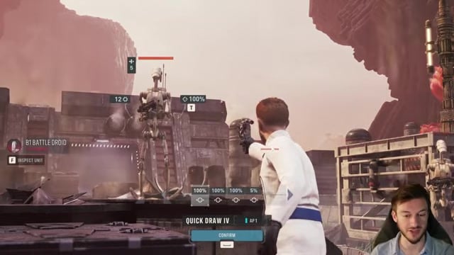 Reposition toward the objective