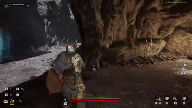 Cast Shield Slam downward