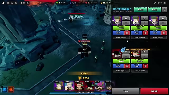 Turn on farm auto-upgrades