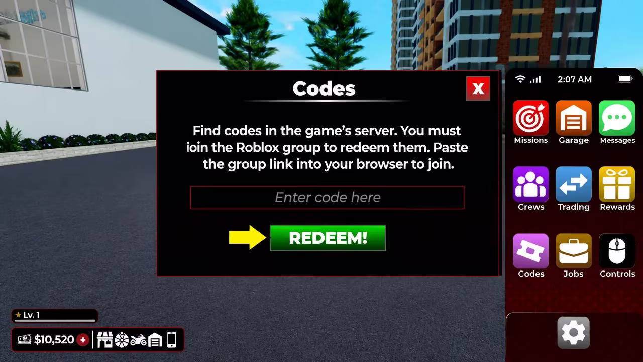 redeem BikeLife Society codes