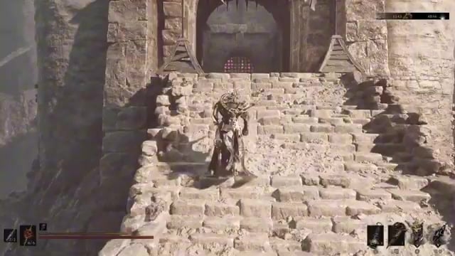 Clear the locked castle fight
