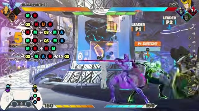 Back Quick Skill plus Medium, then Assemble