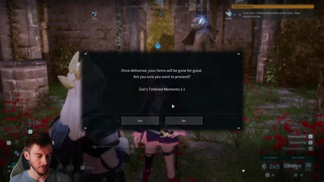 Give Zoe the memento