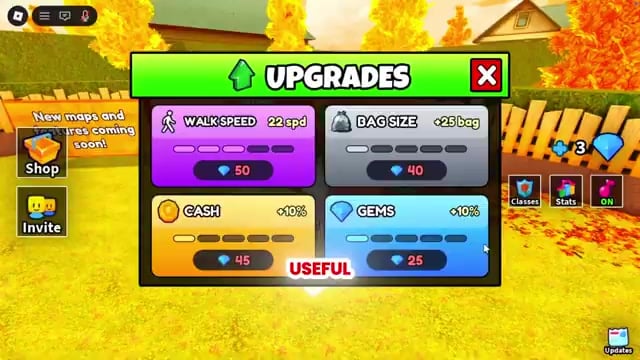 Grab the key lobby upgrades
