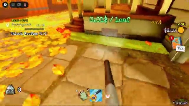 Unlock and clear the garage