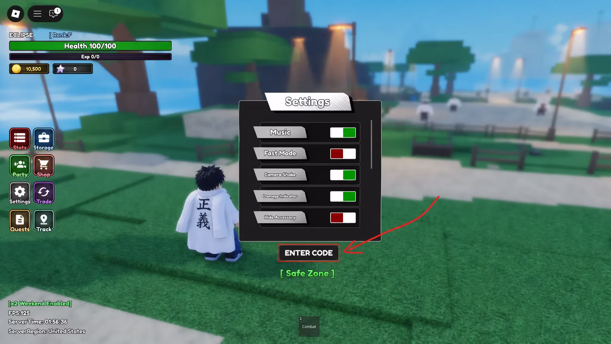 Inventory screen showing Shards, Clan Rerolls, and chest rewards in Legacy Piece