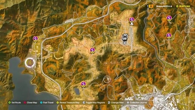 Find a Street Race on the map