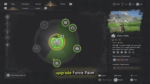 Enraged Parry's requirements panel