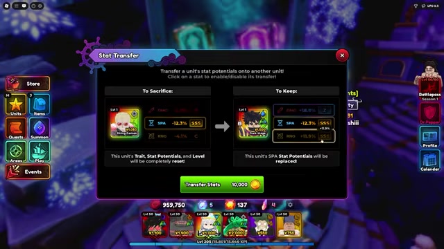Buy the evolution requirement