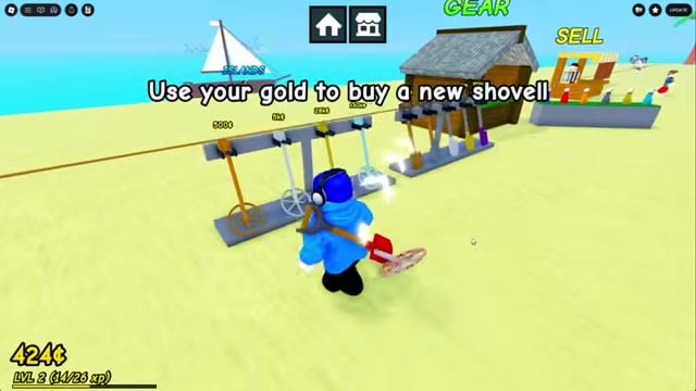 Set cleaned finds on display for passive income